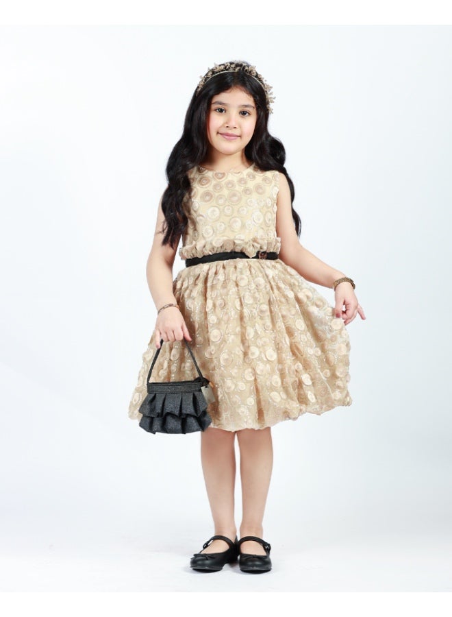 Obaha Gold circles dress - Image 1